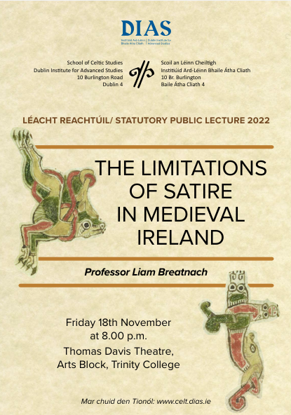 Statutory Lecture poster